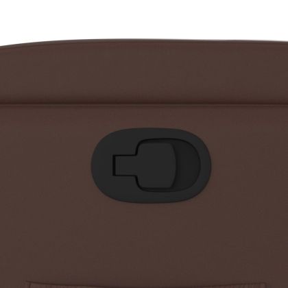 Наклоняем стол, кафяв, изкуствена кожа