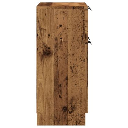 Сайдборд, старо дърво, 60x30x70 см, инженерно дърво