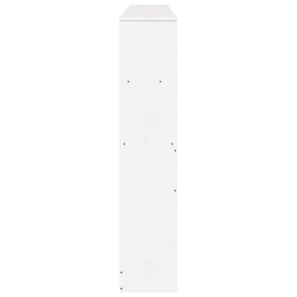 Горна табла с място за съхранение, 180 см, масивно дърво бор