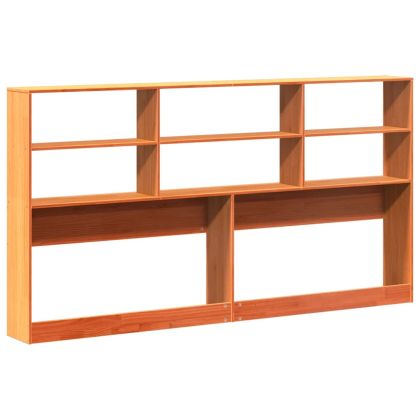 Горна табла с място за съхранение, 200 см, масивно дърво бор