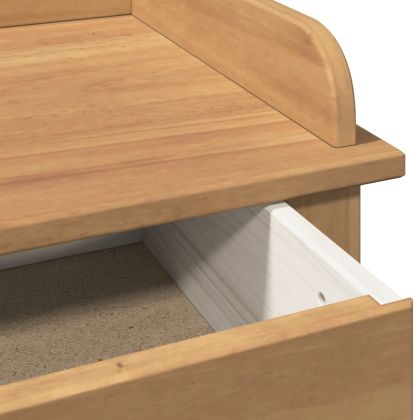 Шкаф за вино "Panama" 57x40x111,5 см борово дърво масив