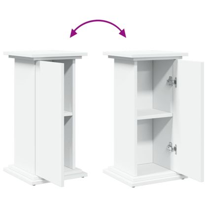 Стойка за витрини със съхранение 31x30x60 cm инженерно дърво