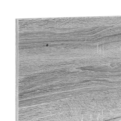 Стенен шкаф, 100x16,5x30 см, сив сонома, инженерно дърво