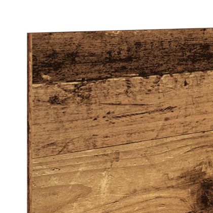 Стенен шкаф, 100x16,5x30 см, старо дърво, инженерно дърво