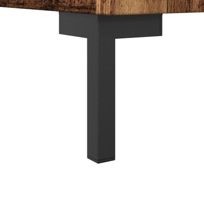 Сайдборд, старо дърво, 90x34x80 см, инженерно дърво