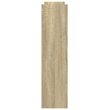 Тясна количка за съхранение 4 нива дъб сонома инженерно дърво