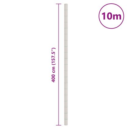 Мембрана против плевели, бяла, 4x10 м, PP