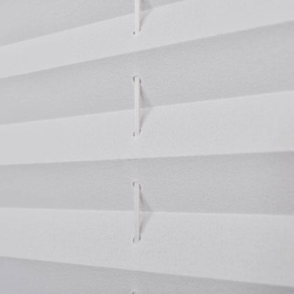 Плисирана щора 70 х 150 см, бяла