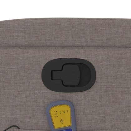 Масажен наклоняем стол, таупе, текстил