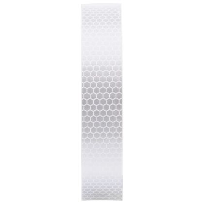 Светлоотразителна лента бяла 2,5 см x 20 м PVC