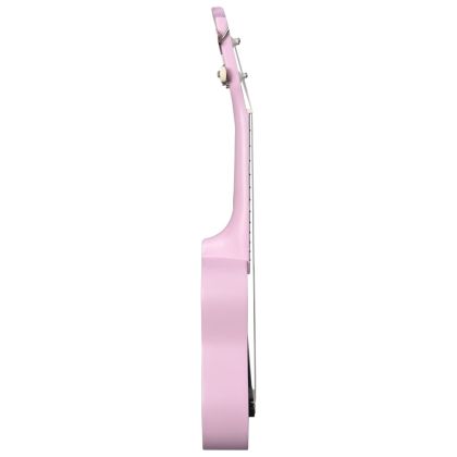 Комплект сопрано укулеле с калъф за деца, розово, 21"