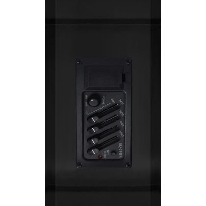 Уестърн класическа cutaway китара с еквалайзер и 6 струни черна