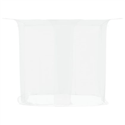 Висяща мрежа против комари 156 mesh бял 220x150x180 см