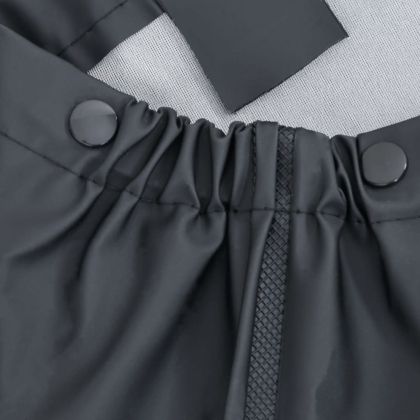 Гащеризон за риболов с ботуши, черен, размер 44