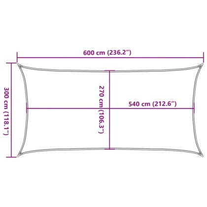 Платно-сенник, 160 г/м², жълто, 3x6 м, HDPE