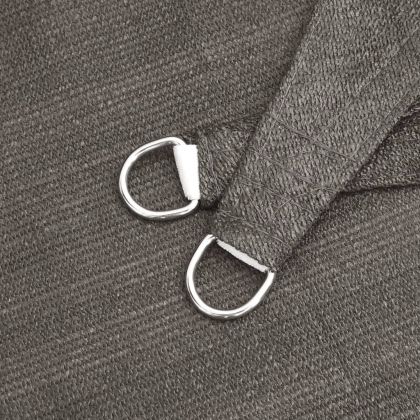 Платно-сенник, HDPE, правоъгълно 4x6 м, антрацитно черно