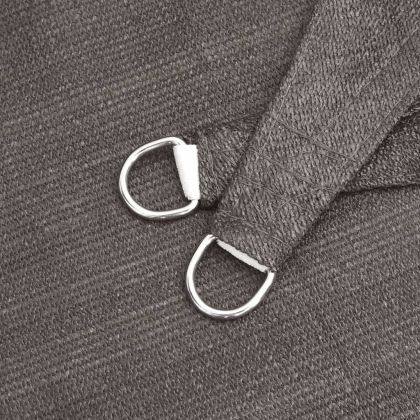 Слънцезащитно платно, HDPE, квадратно, 3.6х3.6 м, черно