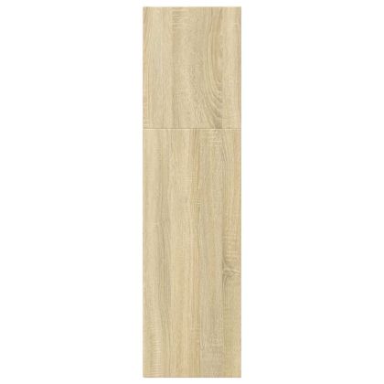 Библиотека, дъб сонома, 40x30x114 см, инженерно дърво