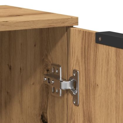 Сайдборд, дъб артизан, 60x30x70 см, инженерно дърво