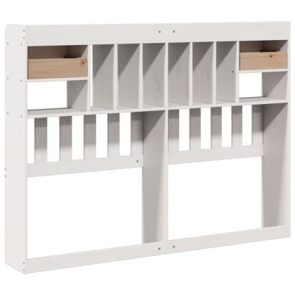 Горна табла с място за съхранение, 150 см, масивно дърво бор