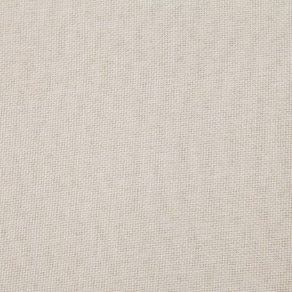 Пейка с отделение за съхранение, 116 см, кремава, полиестер