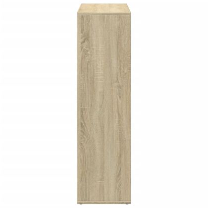 Разделител за стая / библиотека, дъб сонома, 102x29x103,5 см