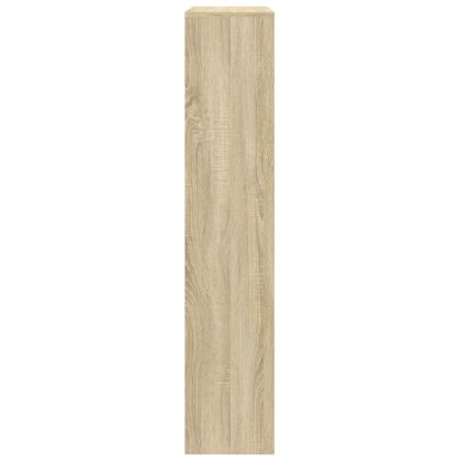 Разделител за стая / библиотека 4 нива 143,5x29x143,5 см