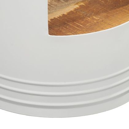 Маса за кафе, 43x55 см, масивно мангово дърво