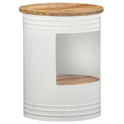 Маса за кафе, 43x55 см, масивно мангово дърво