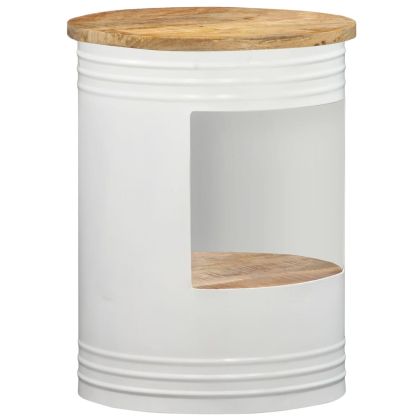 Маса за кафе, 43x55 см, масивно мангово дърво