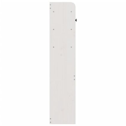 Горна табла с място за съхранение, 140 см, масивно дърво бор