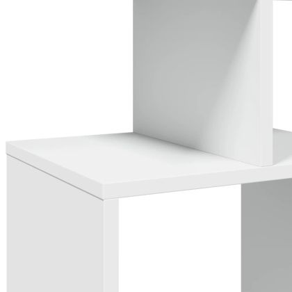 Библиотека, бяла, 92x29x188 см, инженерно дърво