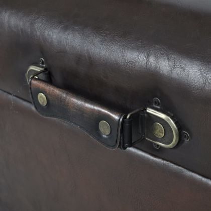 Комплект пейки за съхранение, кафяви, 3 бр