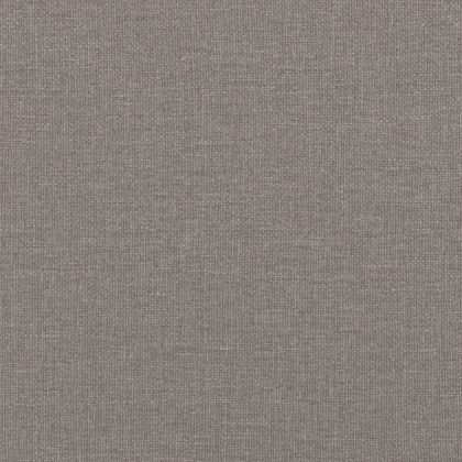 Пейка с облегалка, таупе, 120x62x75,5 см, плат