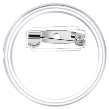 Комплект бутонни значки със закопчалки 100 бр акрил 25 мм