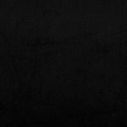 3-местен диван, черен, 180 см, микрофибърен плат