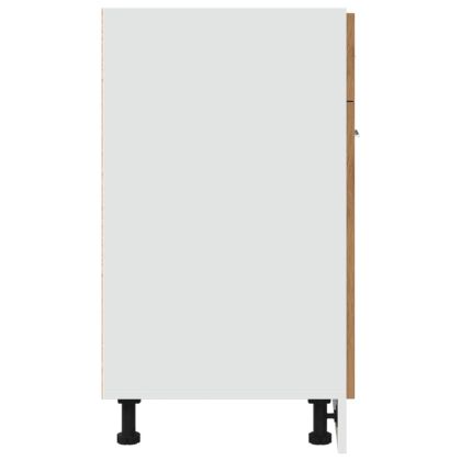 Шкаф с чекмеджета "Lyon", дъб Artisan, 60x46x81,5 см, инженерно дърво