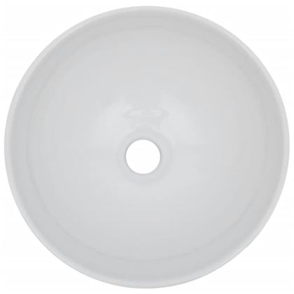 Комплект мебели за баня от две части, керамика, сив