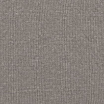 Пейка с възглавници, таупе, 113x64,5x75,5 см, плат