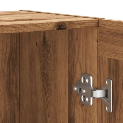 Сайдборд, дъб артизан, 120x30,5x70 см, инженерно дърво