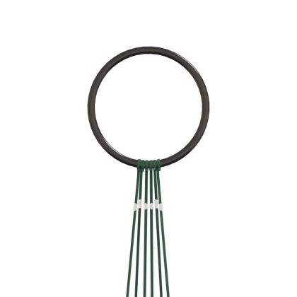 Коледна елха на флагщок, синьо, 108 LED, 180 см