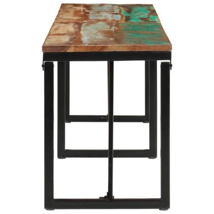 Пейка, 160x35x46 см, регенерирано дърво масив