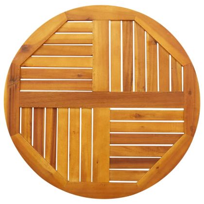 Плот за маса, Ø70x2 см, кръгъл, акациево дърво масив