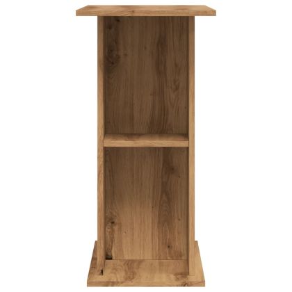 Стойка за аквариум, дъб, 36x75x72,5 см, инженерно дърво