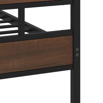 Рамка за легло без матрак, с табла и подложка, 140x200 см