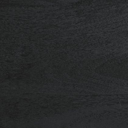 Кафе маса, черна, 100x54x40 см, инженерно дърво