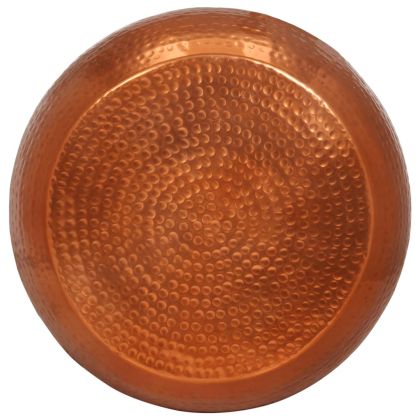 Маса за кафе, месинг, Ø55x28 см, алуминий