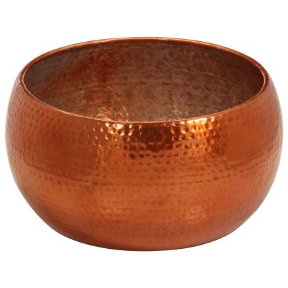 Маса за кафе, месинг, Ø55x28 см, алуминий