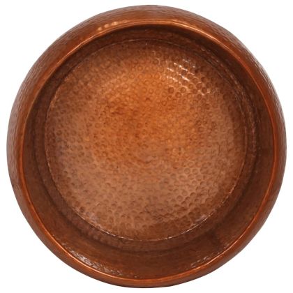 Маса за кафе, месинг, Ø55x28 см, алуминий