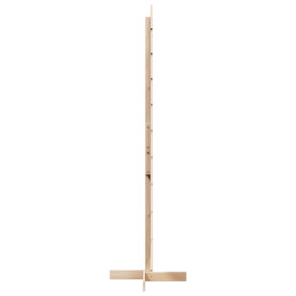 Дървена коледна елха за декорация 180 см масивно чамово дърво